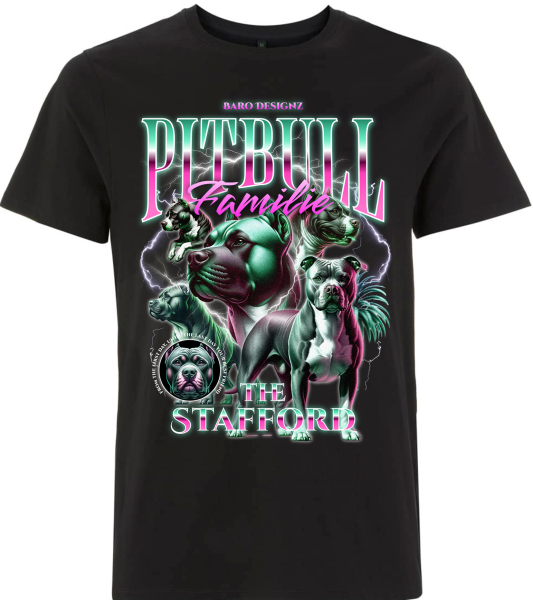 Tshirt - Pitbull Familie